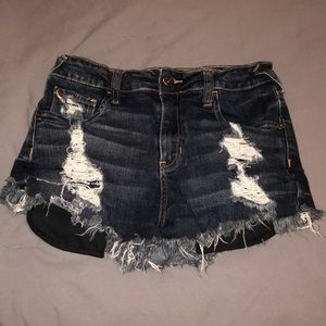Just USA ripped denim shorts